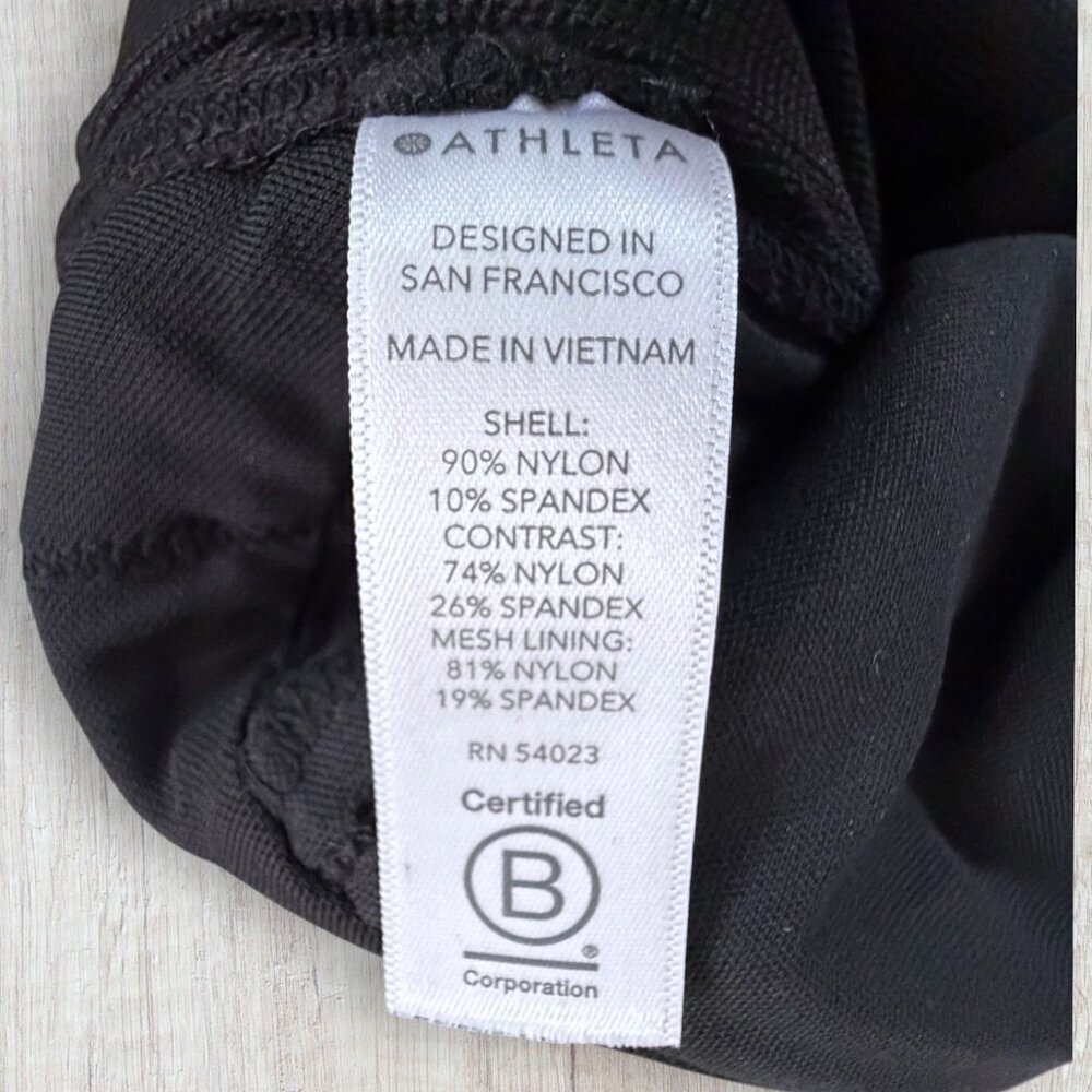 ATHLETA Headlands Hybrid Cargo Pants Black Stretch Travel Size 4 - Picture 5 of 5